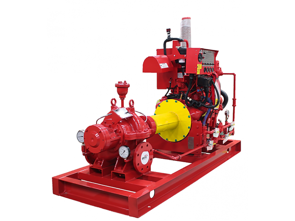 ปั๊มดับเพลิง เครื่องยนต์ดีเซล Cummins